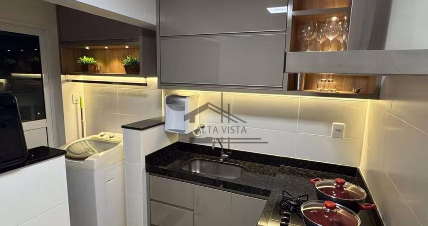 Apartamento com 3 dormitórios à venda, 89 m² por R$ 640.000,00 - Jardim Finotti - Uberlândia/MG