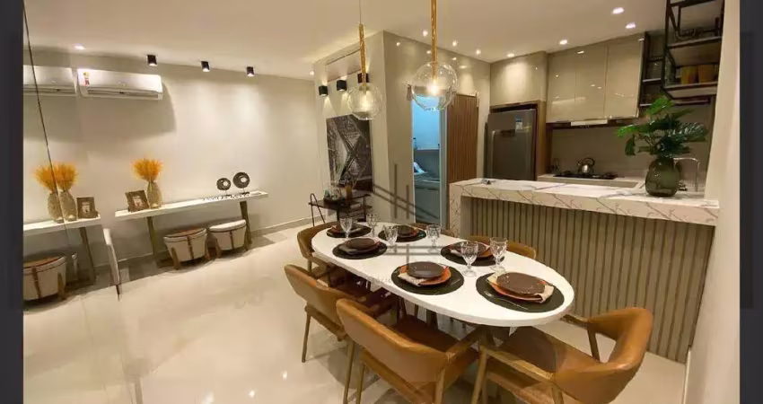 Apartamento com 3 dormitórios à venda, 84 m² por R$ 585.880,00 - Santa Mônica - Uberlândia/MG