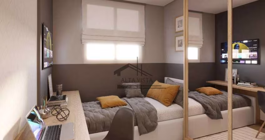 Apartamento com 2 dormitórios à venda, 40 m² por R$ 200.000 - Shopping Park - Uberlândia/MG