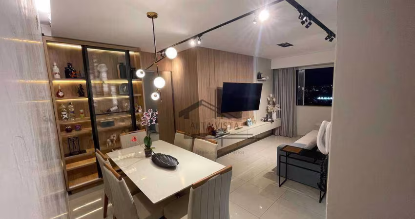 Apartamento com 2 dormitórios à venda, 60 m² por R$ 650.000 - Santa Mônica - Uberlândia/MG