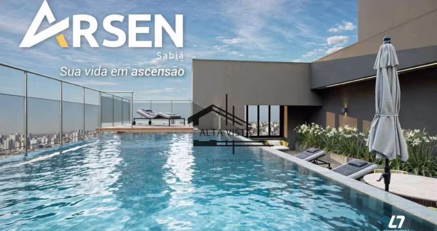 Apartamento com 2 dormitórios à venda, 61 m² por R$ 345.000 - Tibery - Uberlândia/MG