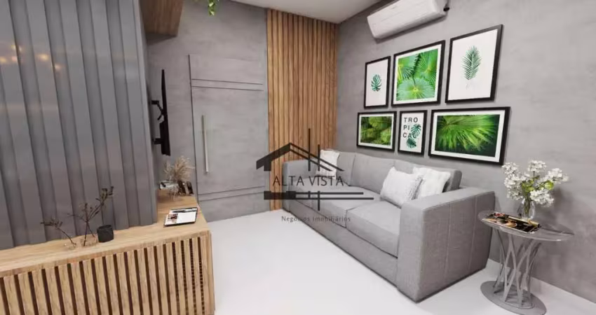 Apartamento com 2 dormitórios à venda, 64 m² por r$ 510.000 - novo mundo - uberlândia/mg