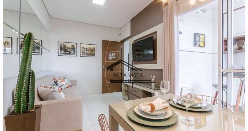 Apartamento com 2 dormitórios à venda, 48 m² por r$ 251.000,00 - laranjeiras - uberlândia/mg