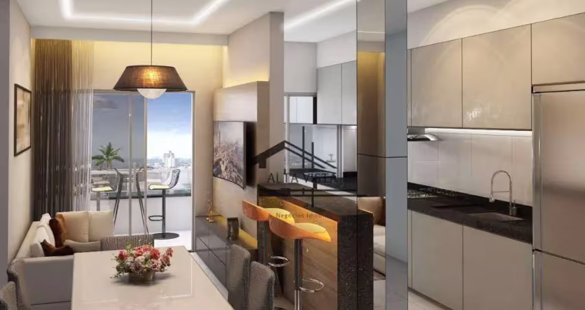 Apartamento com 2 dormitórios à venda, 58,55 a 144,99 m² á partir de r$ 414.873 - santa mônica - uberlândia/mg