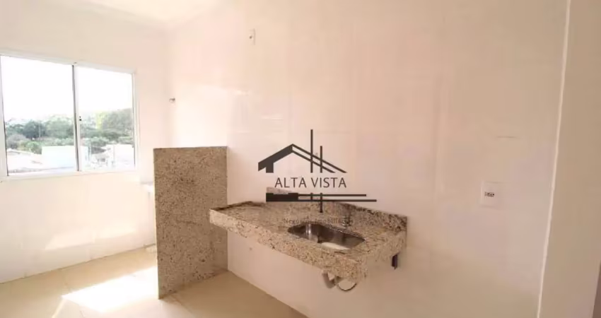 Apartamento com 2 dormitórios à venda, 50 m² por r$ 185.000,00 - conjunto alvorada - uberlândia/mg