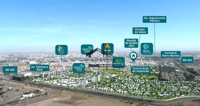 Terreno à venda, 250 m² por r$ 183.600 - novo mundo - uberlândia/mg