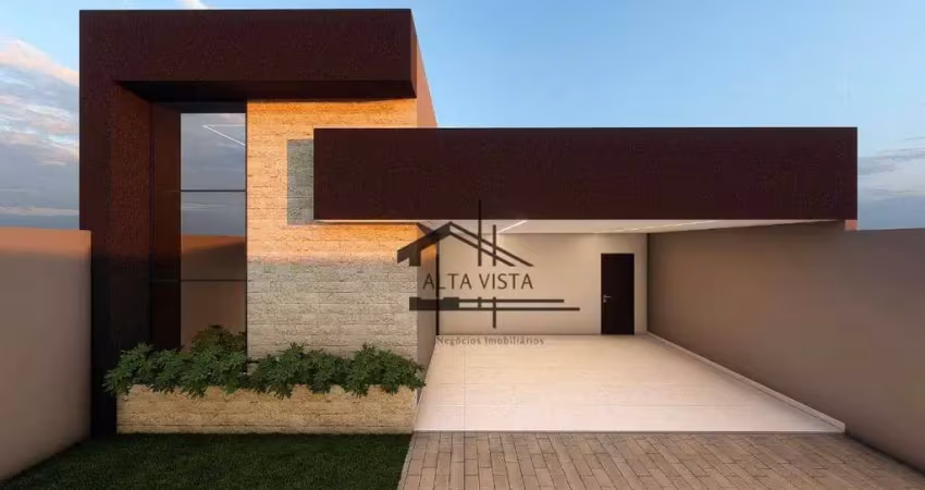 Casa com 3 dormitórios à venda, 149 m² por r$ 850.000 - novo mundo - uberlândia/mg