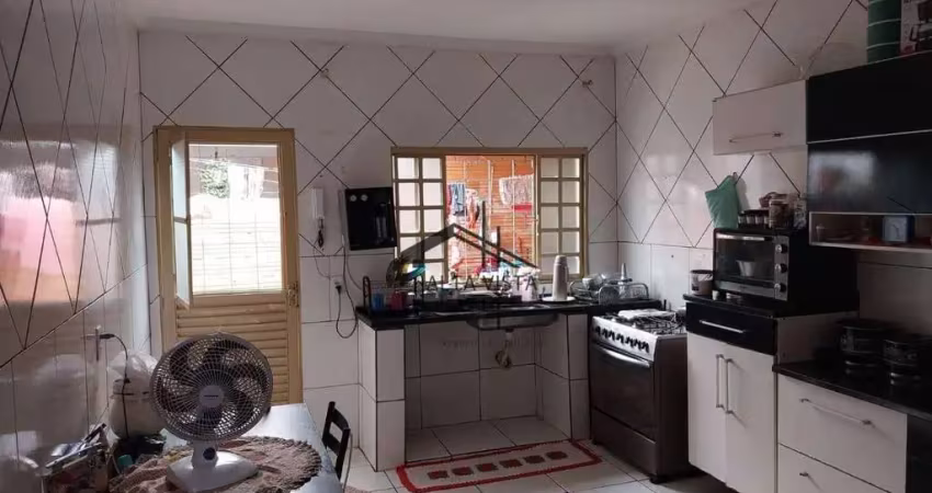 2 casas em terreno com 250m² à venda, por r$ 390.000 - jardim brasília - uberlândia/mg