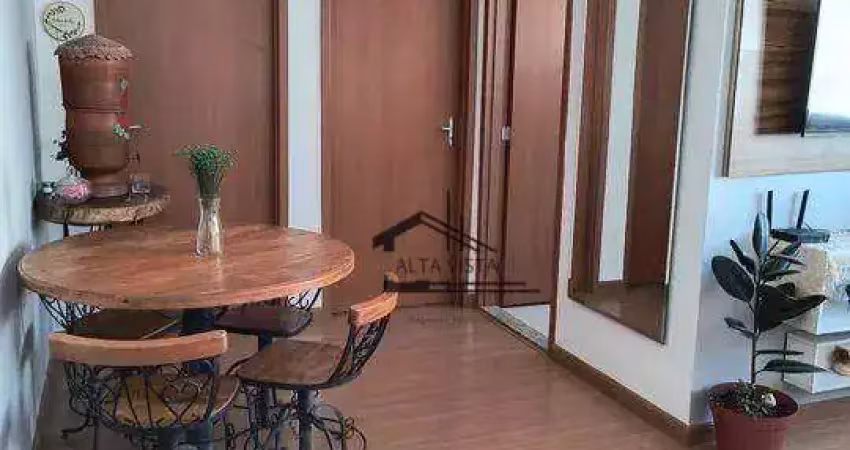Apartamento com 2 dormitórios à venda, 47 m² por r$ 195.000,00 - gran ville - uberlândia/mg