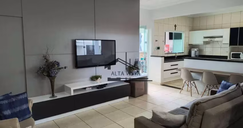 Casa com 3 dormitórios à venda, 140 m² por r$ 720.000,00 - jardim dos gravatás - uberlândia/mg