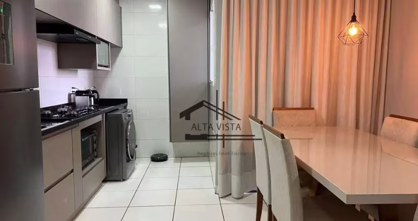 Apartamento com 2 dormitórios à venda, 52 m² por r$ 275.000,00 - granada - uberlândia/mg