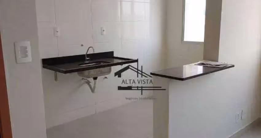 Apartamento com 2 dormitórios à venda, 44 m² por r$ 245.000,00 - alto umuarama - uberlândia/mg