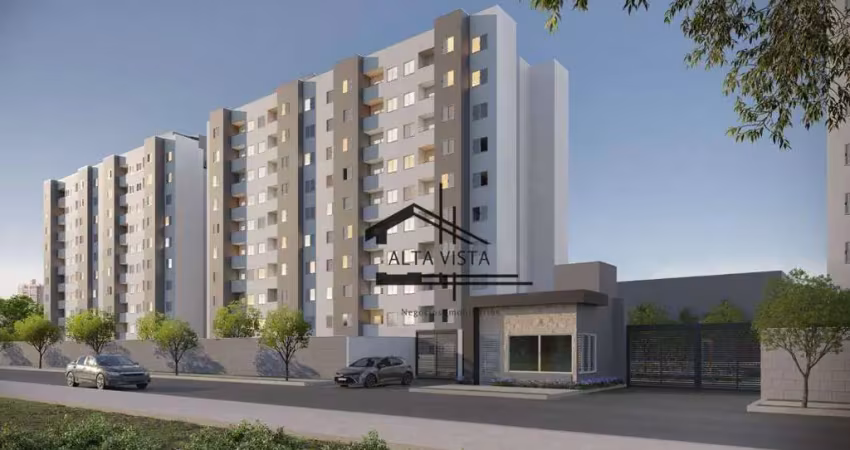 Apartamento com 2 dormitórios à venda, 47 m² por r$ 240.000 - mansour - uberlândia/minas gerais