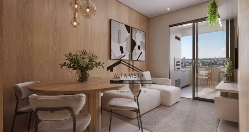 Apartamento com 2 dormitórios à venda, 55 m² por r$ 430.000 - santa mônica - uberlândia/mg