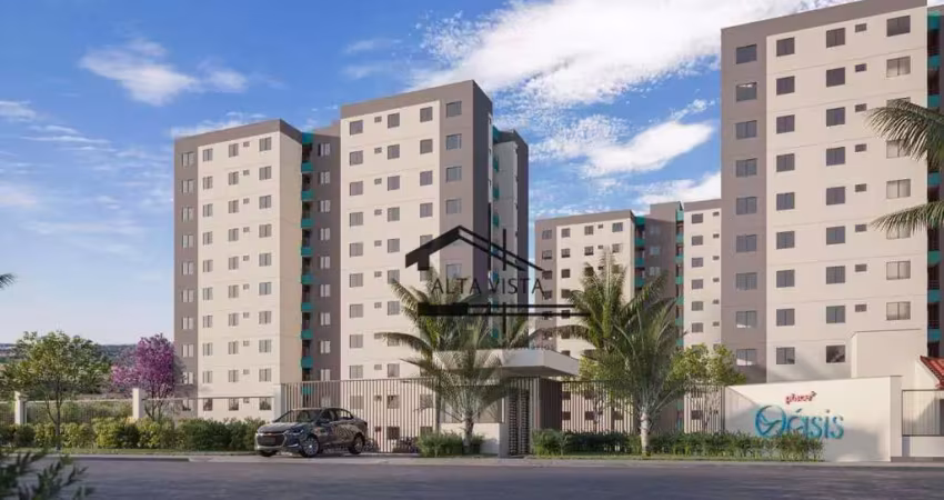 Apartamento com 2 dormitórios à venda, 48 m² por r$ 245.000,00 - chácaras tubalina - uberlândia/mg