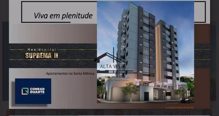 Apartamento com 2 dormitórios à venda, 69 m² por r$ 490.000,00 - santa mônica - uberlândia/mg