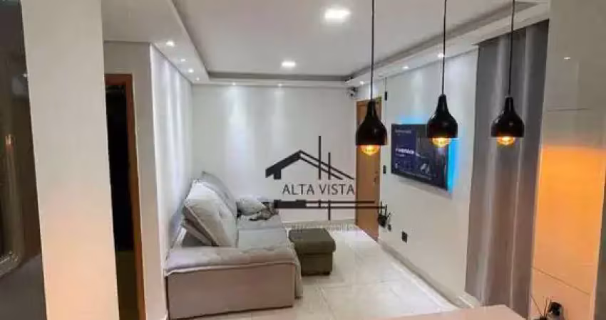 Apartamento com 2 dormitórios à venda, 47 m² por r$ 220.000 - shopping park - uberlândia/mg