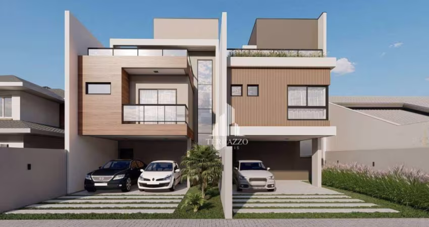Sobrado com 3 dormitórios à venda, 155 m² por R$ 990.000,00 - Costeira - São José dos Pinhais/PR