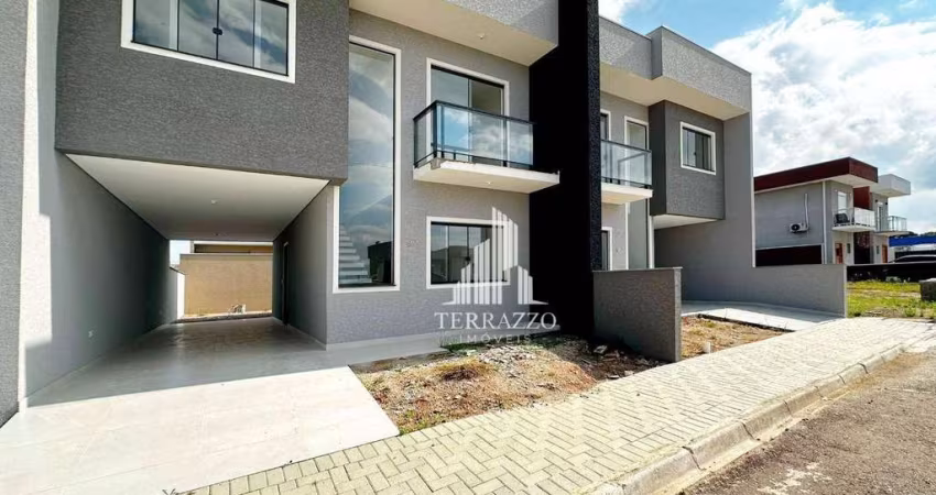 Sobrado com 3 dormitórios à venda, 140 m² por R$ 780.000,00 - Costeira - São José dos Pinhais/PR