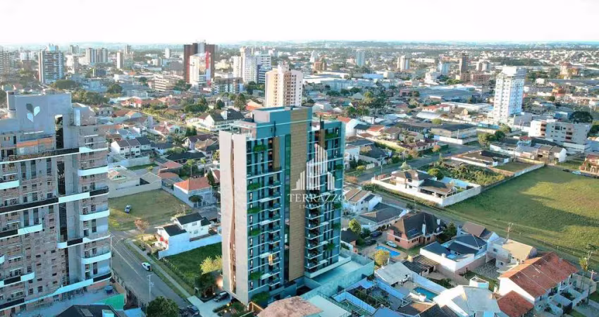 Cobertura com 3 dormitórios à venda, 159 m² por R$ 1.566.072,65 - Carioca - São José dos Pinhais/PR