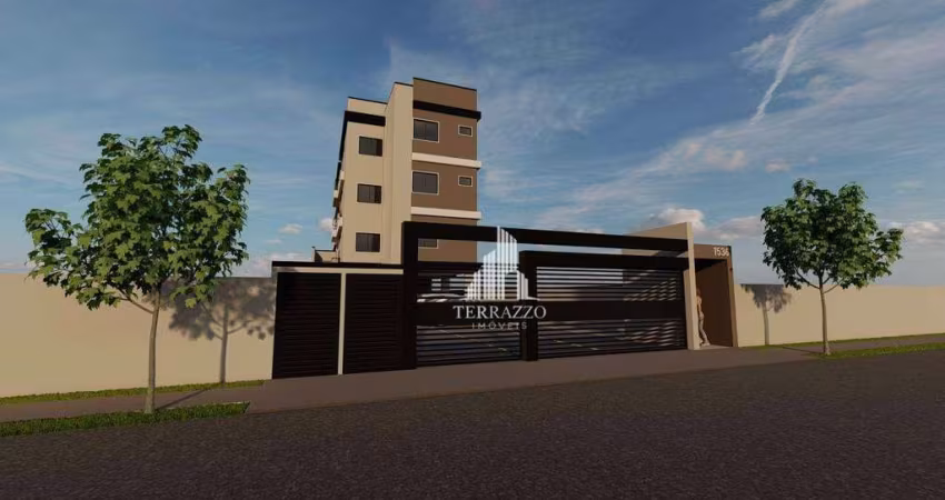 Apartamento com 2 dormitórios à venda, 46 m² por R$ 295.500,00 - Parque da Fonte - São José dos Pinhais/PR