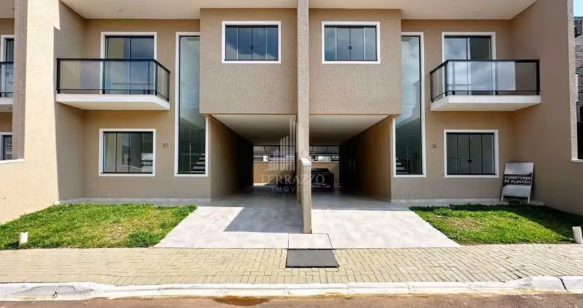 Sobrado com 3 dormitórios à venda, 136 m² por r$ 750.000,00 - costeira - são josé dos pinhais/pr