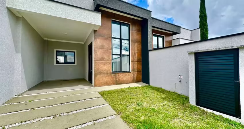 Casa com 3 dormitórios à venda, 102 m² por r$ 699.000,00 - boneca do iguaçu - são josé dos pinhais/pr