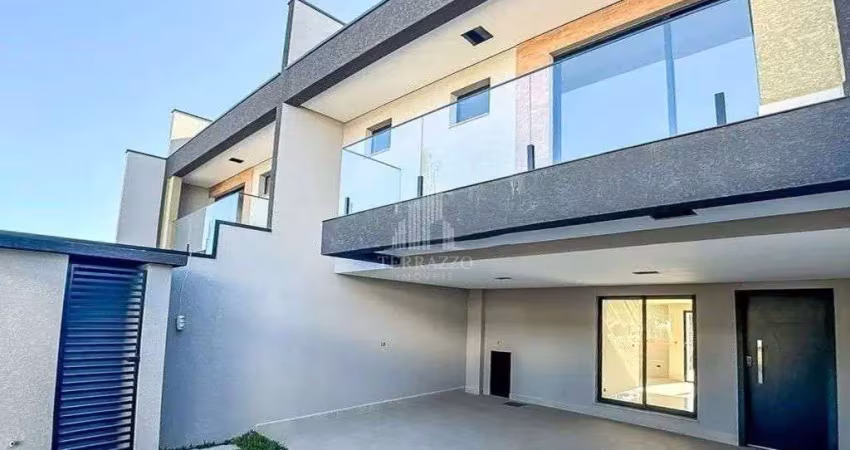 Sobrado com 3 dormitórios à venda, 163 m² por r$ 980.000,00 - cruzeiro - são josé dos pinhais/pr