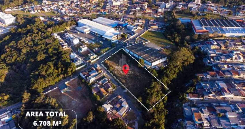 Área, 6708 m² - venda por r$ 4.350.000,00 - braga - são josé dos pinhais/pr