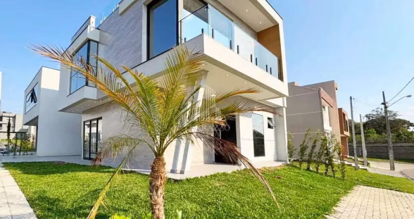 Triplex de esquina em condomínio fechado – r$ 1.049.000 – são josé dos pinhais/pr