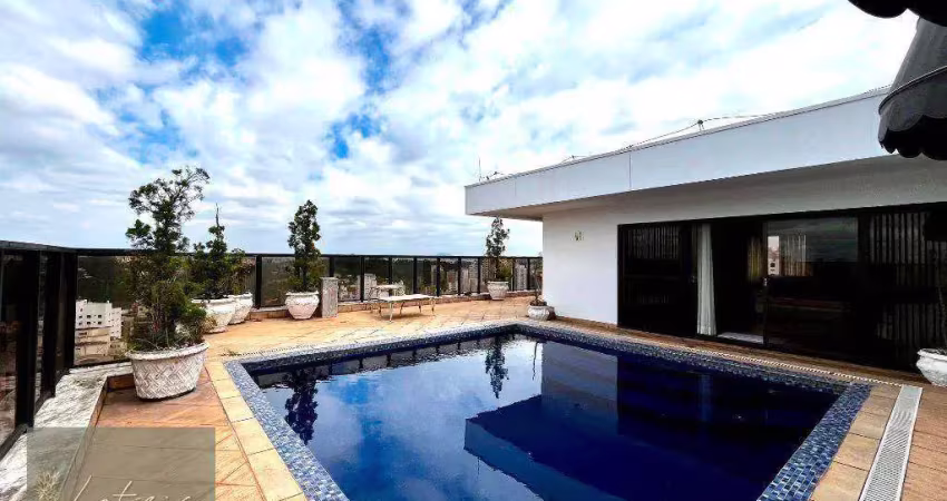 Cobertura com 4 dormitórios, 477 m² - venda por R$ 2.500.000,00 ou aluguel por R$ 27.531,00/mês - Real Parque - São Paulo/SP