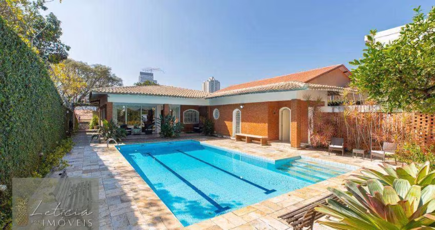 Casa com 5 dormitórios à venda, 582 m² por R$ 2.800.000 - Brooklin Paulista - São Paulo/SP