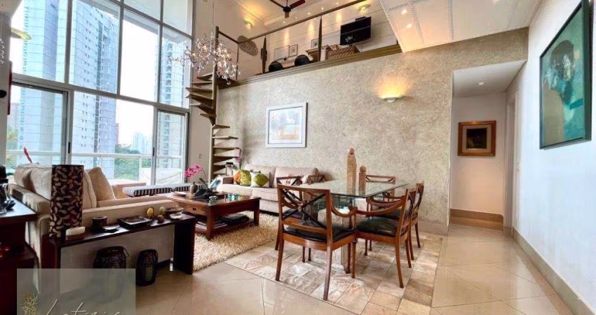 Apartamento com 2 dormitórios à venda, 162 m² por R$ 1.670.000,00 - Panamby - São Paulo/SP
