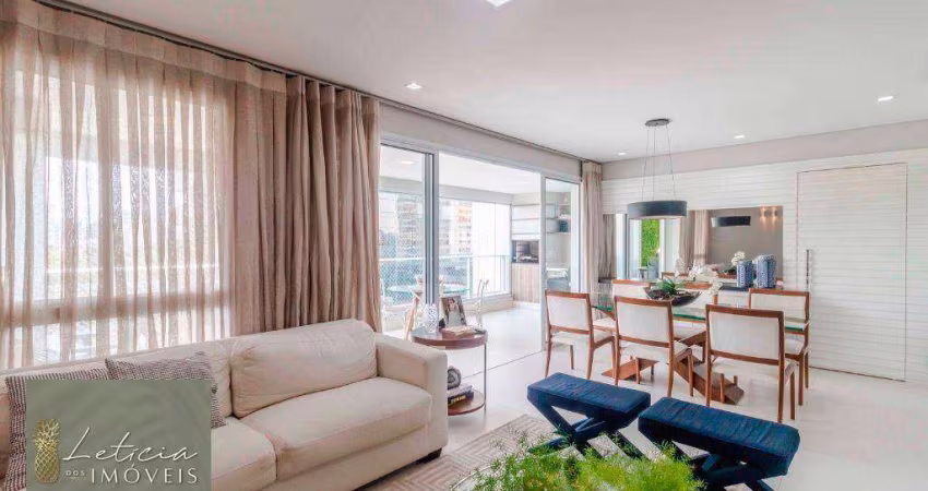 Apartamento com 3 dormitórios à venda, 134 m² por R$ 2.390.000,00 - Brooklin - São Paulo/SP