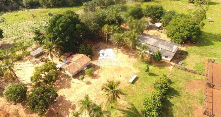 Fazenda para Venda em Estreito, Área rural com expansão consolidada, 2 dormitórios, 1 suíte, 1 banheiro