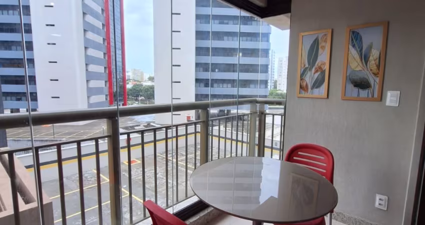 Lindo 1/4 e sala mobiliado - (Primeira locação)