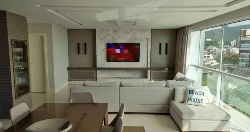 Apartamento mobiliado com 3 suítes para alugar, 3 vagas- praia brava - itajaí/sc