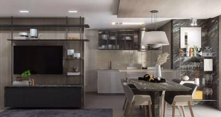 Apartamento à venda, 2 quartos sendo 2 suítes, 1 vaga, essencia residence, bairro fazenda, itajaí-sc