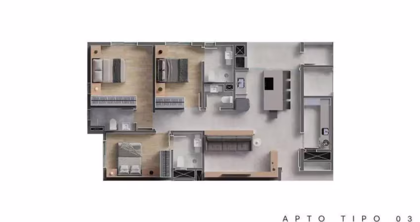 Apartamento a poucos metros do mar à venda, 3 quartos sendo 3 suítes, vaga dupla, ed. grant vista, bairro itajubá, barra velha-sc