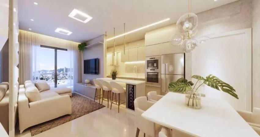 Apartamento à venda, 2 quartos, 1 vaga carro e 1 vaga moto, ed. reserva são vicente, bairro são vicente, itajaí-sc