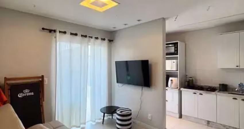 Apartamento para locação anual mobiliado com terraço, 2 quartos (sendo 1 suite), 2 vagas de garagem, edifício north brava, no bairro praia brava, itajaí-sc