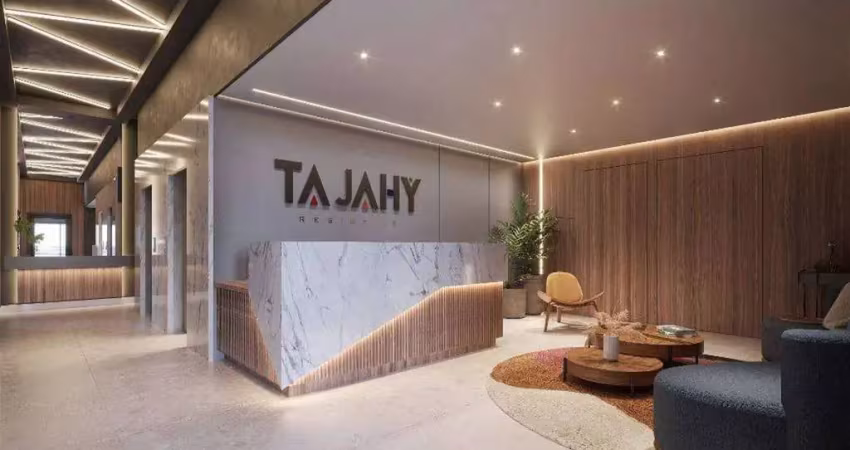 Apartamento à venda, 2 quartos sendo 2 suítes, 2 vagas, ed. tajahy, bairro fazendinha, itajaí-sc