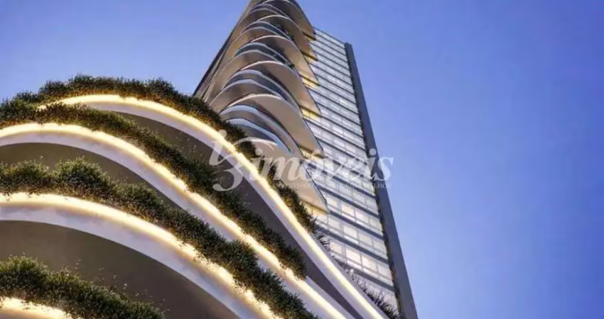 Apartamento vista mar e rio definitiva à venda, 3 quartos sendo 3 suítes, ed. skyline, bairro fazenda, itajaí-sc