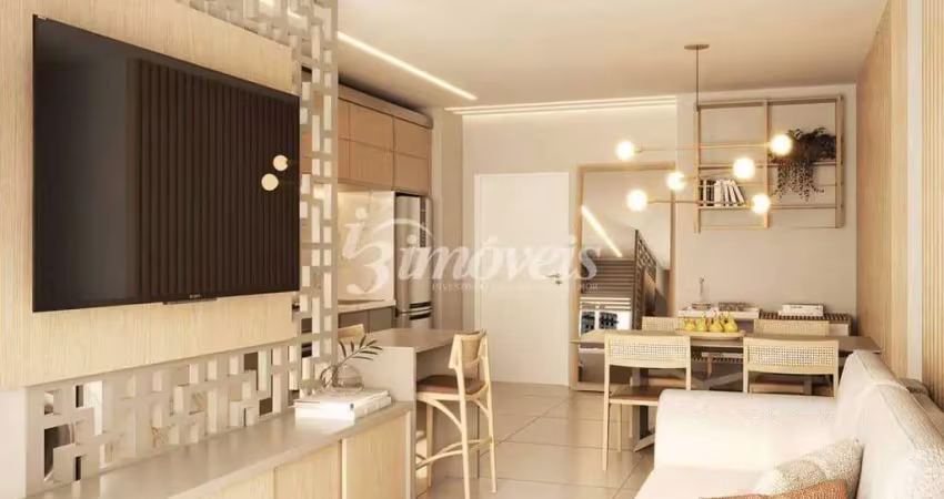 Apartamento à venda, 2 quartos sendo 1 suíte, 1 vaga, montefiori residencial, bairro nações, balneário camboriú-sc