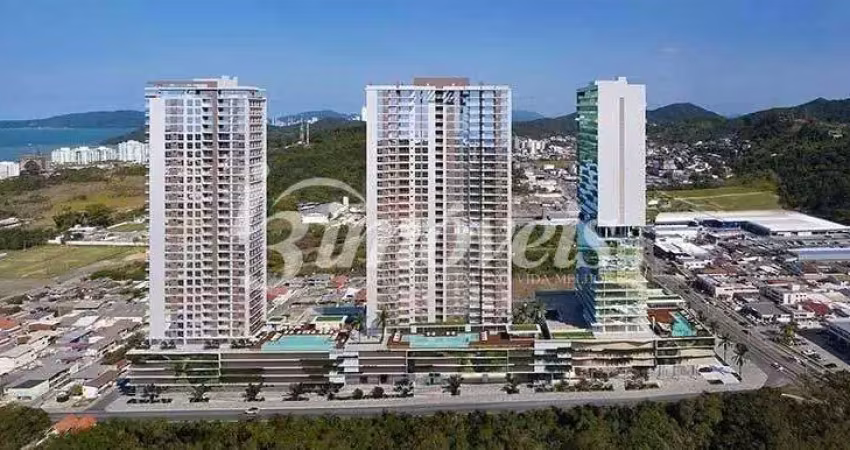 Apartamento à venda, 2 quartos sendo 2 suítes, 1 vaga, edifício torres da brava, bairro praia brava, itajaí-sc