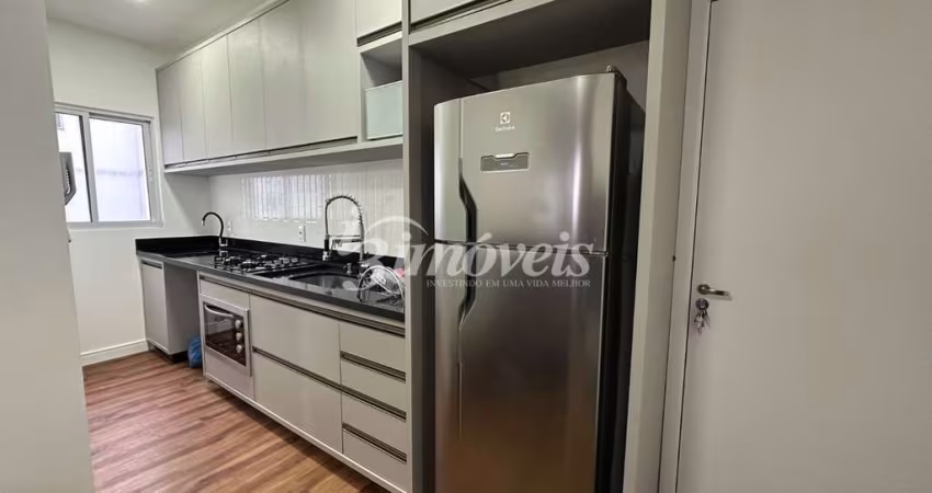 Apartamento para locação anual, mobiliado, decorado e equipado, com 2 quartos, 1 vaga de garagem, Ville de Leon, no bairro Itaipava, Itajaí-SC