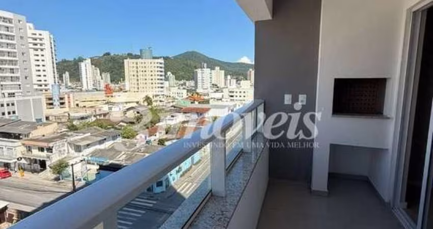Apartamento semimobiliado para locação, 2 quartos sendo 1 suíte, 1 vaga de garagem, Edifício Due Vite, Bairro Vila Operária, Itajaí - SC
