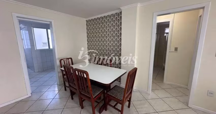Apartamento para locação anual semimobiliado, com 3 quartos(sendo uma suíte), 1 vaga de garagem, no bairro centro, balneário camboriú-sc