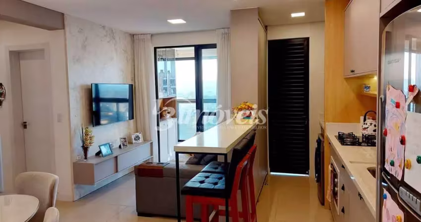Apartamento semimobiliado à venda, 3 quartos (sendo 1 suíte), 2 vagas de garagem, residencial smart são joão, bairro são joão, itajaí-sc