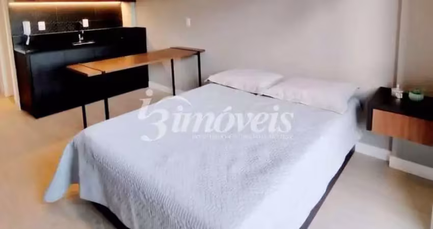 Loft mobiliado para locação, 1 quarto, edíficio serena, bairro centro, itajaí-sc